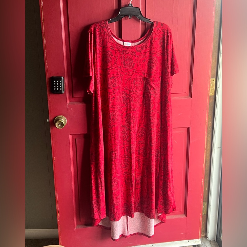Lularoe high low plus size dress